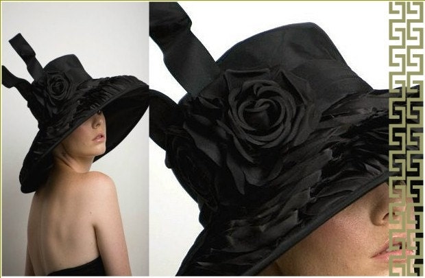Couture Derby Hat- Lampshade Hat