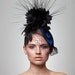 Couture Cocktail Hat--fascinator--Carolina