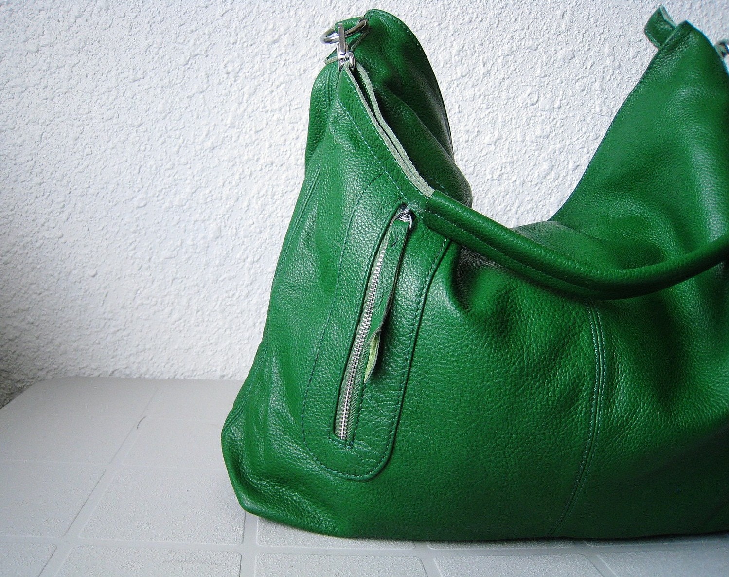Leather hobo, leather crossbody bag---Adeleshop handmade Leather bag Messenger Diaper bag Shoulder bag Tote Handbag