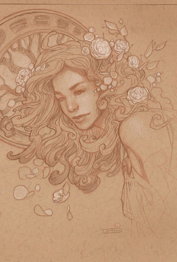 Justin Gerard Sketchbook 2011