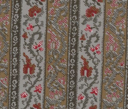 Pierre Deux French Country Mahe Brown Woven Tapestry Fabric By The Yard NEW
