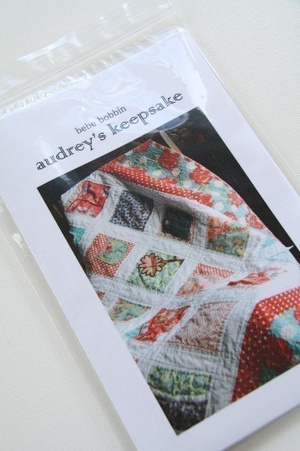 Audrey's Keepsake PDF Children's Clothing Quilt Pattern