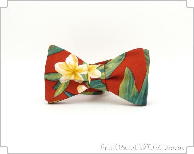 The Luau - Hawaiian Shirt Bow Tie