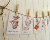 Nursery Rhyme Collection. 4X6 Prints. Nursery Wall Decor