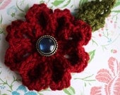 Easy Flower Applique to Knit - Bella Flower
