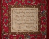 Cowboy Blessing Mini-Quilt Kit