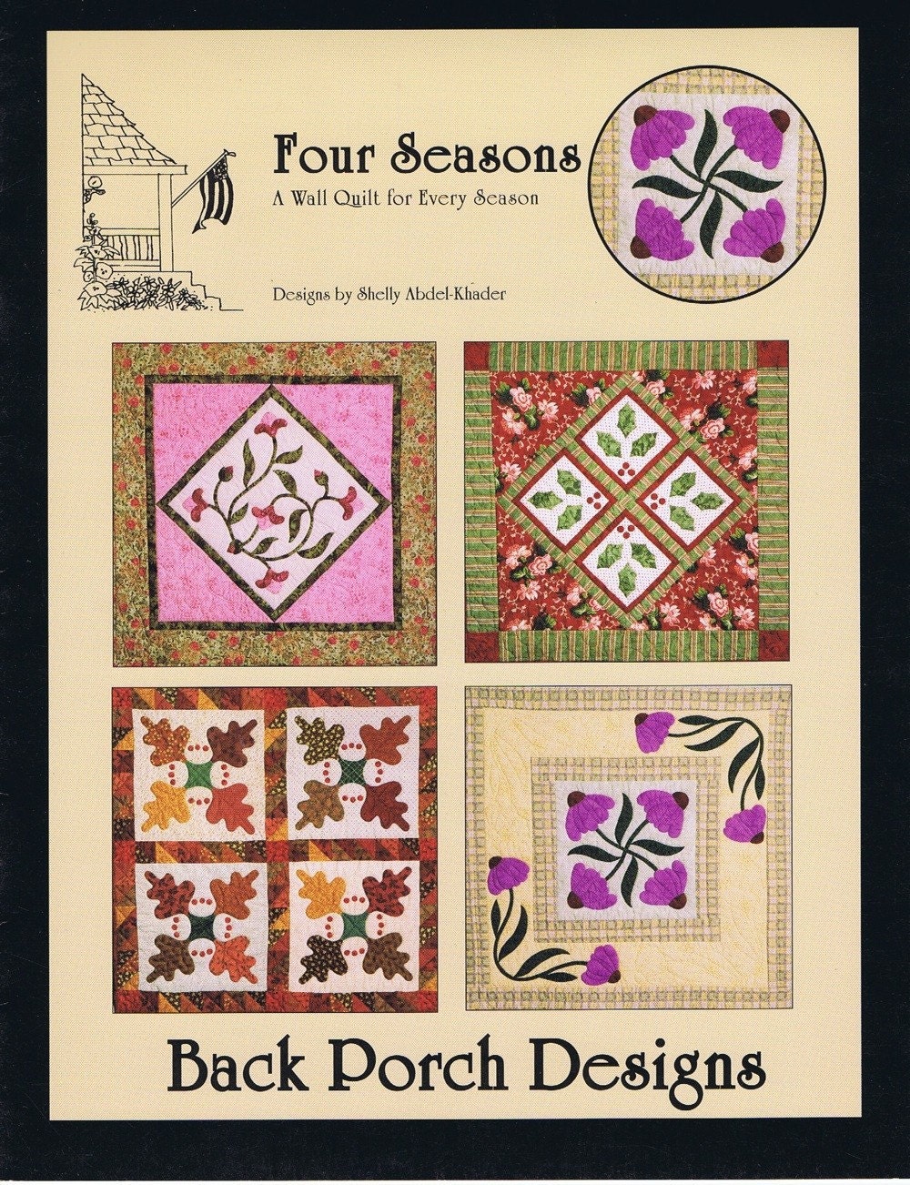 Four Seasons Applique Quilt Pattern Booklet