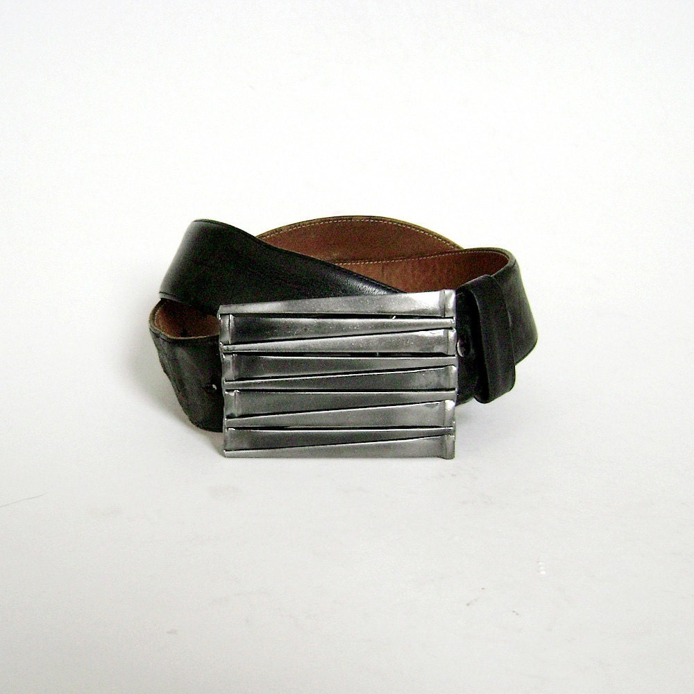 Square Nail Belt Buckle-Steel