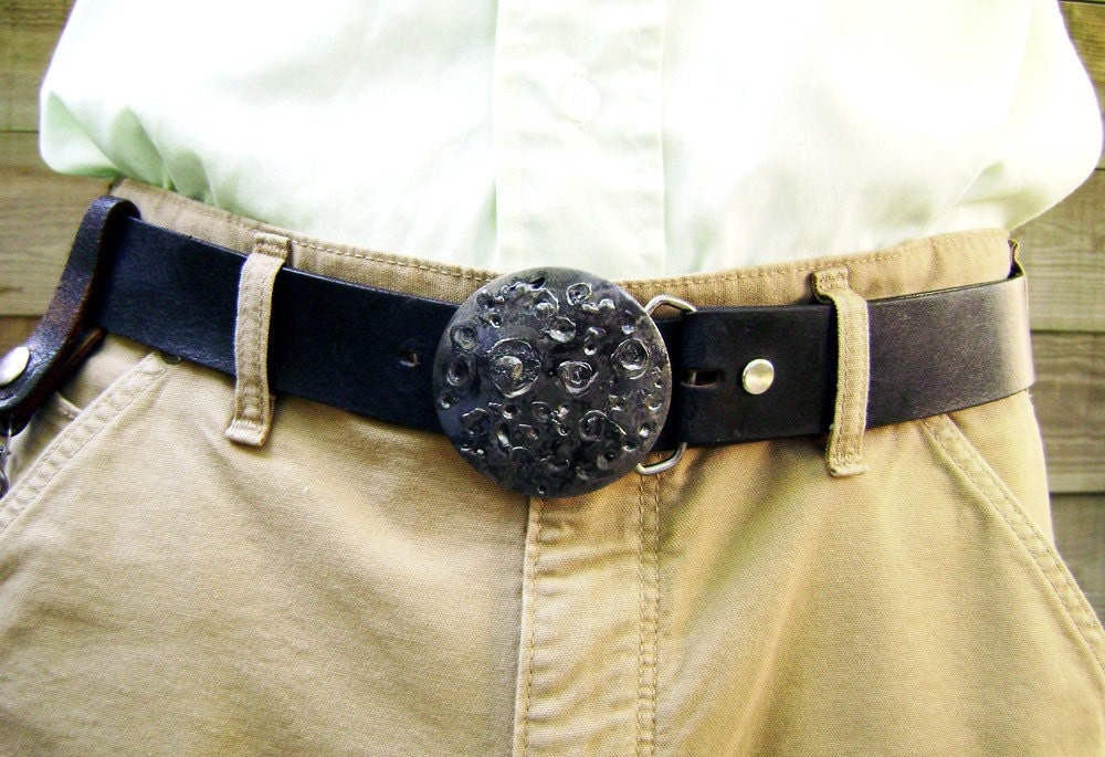 Full Moon Steel Buckle