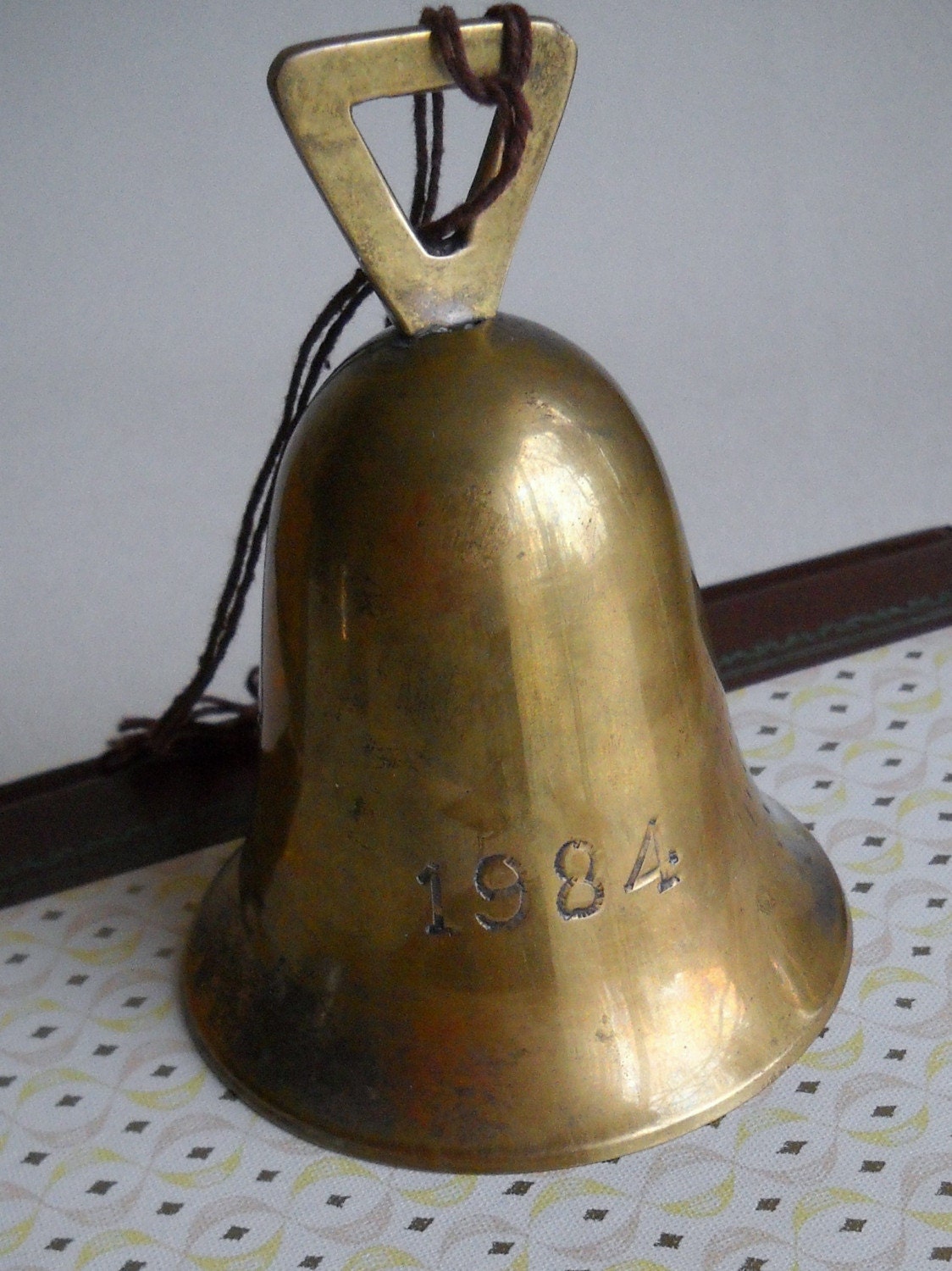 vintage - 1984 brass bell