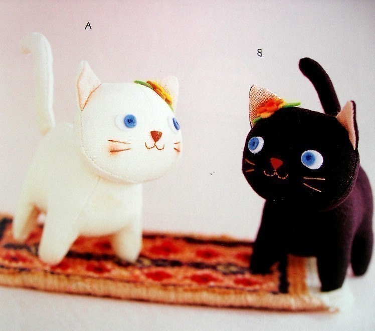 Cotton and Linen Stuffed Animals 01 - Japanese craft book