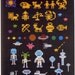 Master Makoto Oozu Collection 02 - Cross Stitch Icons Around the World 500 - Japanese craft book