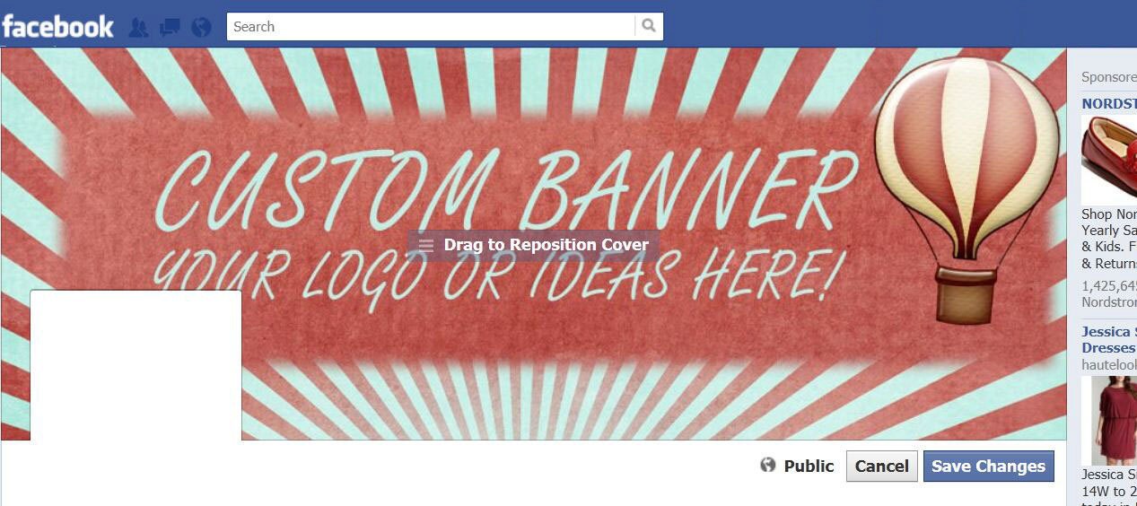 Custom Facebook Banners