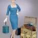 MISCHA pencil rockabilly vintage inspired dress 50s mad men