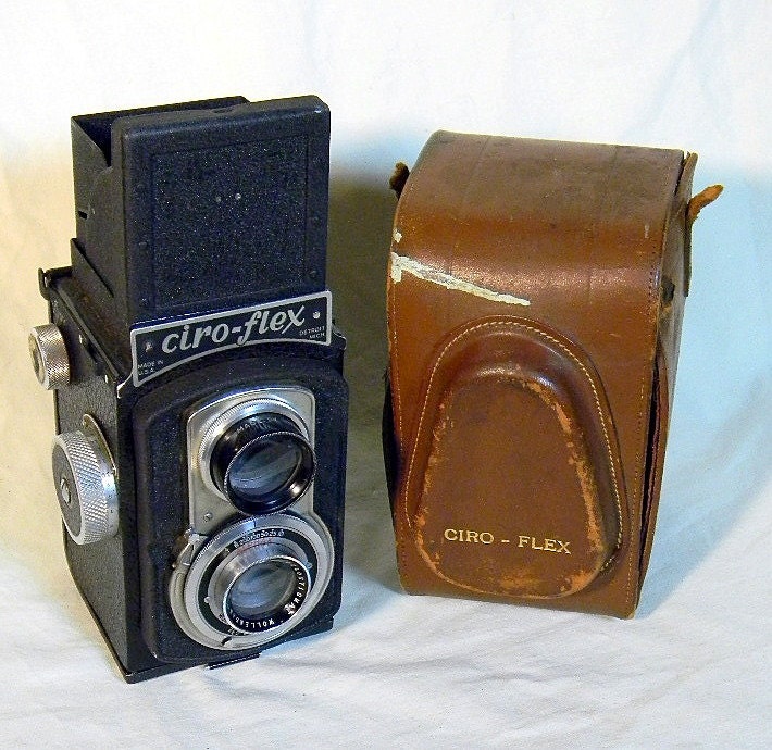 Ciiro Flex Twin Lens Reflex Camera Vintage USA
