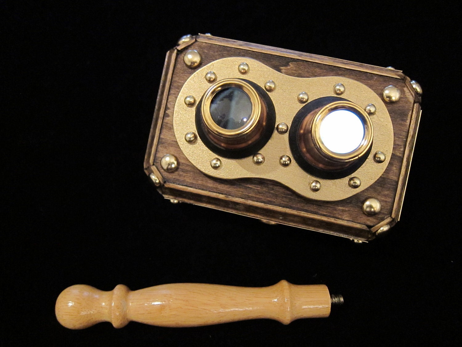 Steampunk Iphone 3D Stereoscope Viewer