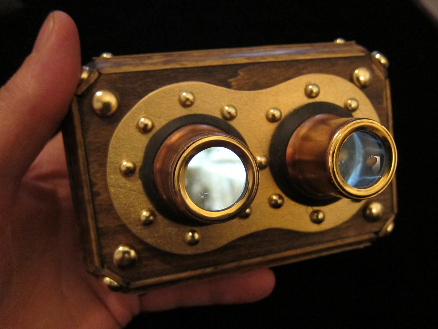 Steampunk Iphone 3D Stereoscope Viewer