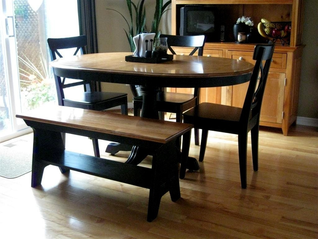 Furniture - Nantucket Bench with Shelf for extra Storage - Wooden Bench Seating for your Home, Kitchen, or Entryway