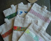 Customized Reusable Sandwich and Snack Bag Set of 2, One in Each Size, You Choose Your Set