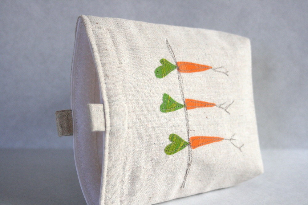 Reusable Sandwich Bag, Carrot Trio