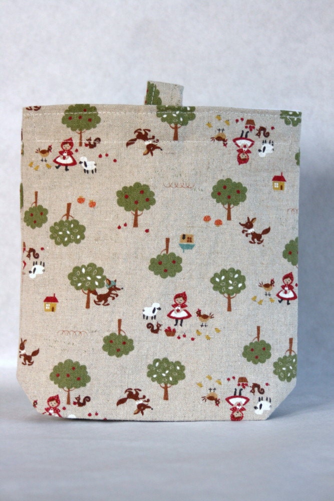 Reusable Sandwich Bag, Red Riding Hood