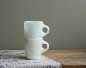Aurora Fire King Stacking Mugs