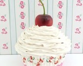 First Birthday party Fake cupcake baby photography props supper Realistic look for birthday party favor decoration blue icing