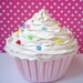 Fake Cupcake  for cake pedestal stand ,cake stand tier, cake stand, wedding cake stand, cake stand plate,cake stand wedding whimsical gift