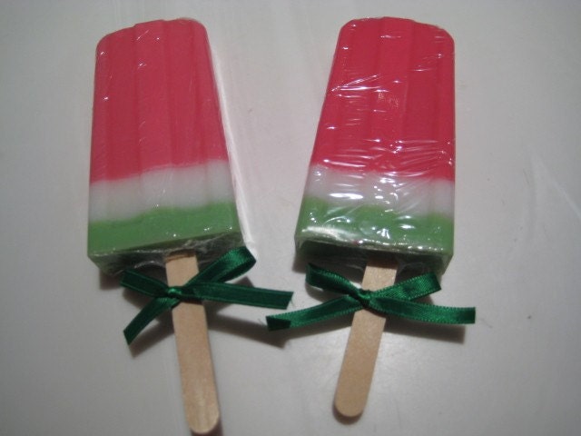 Watermelon Soap Popsicle