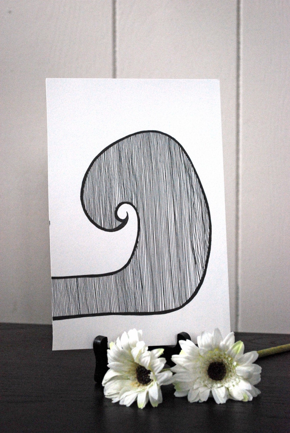 Nightmare Before / Peety Original (Black and White, 6 x 9)