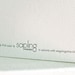 we go together like blogs and comments. letterpress card