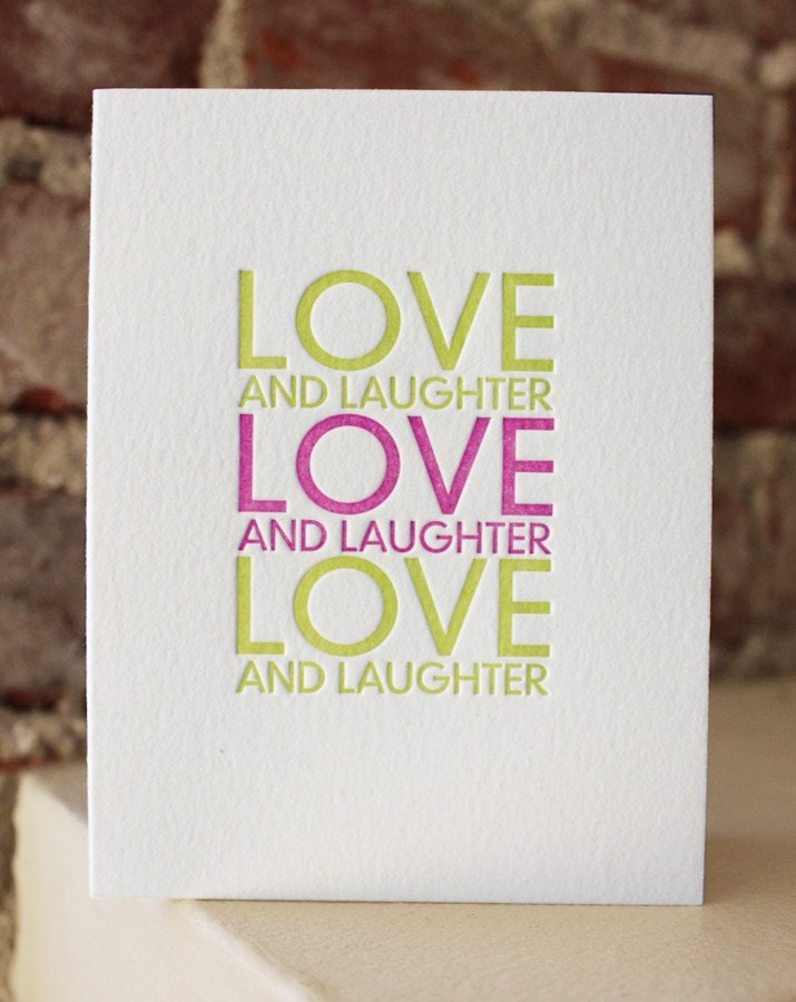 you're the best. letterpress card