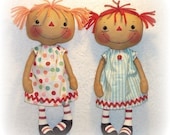 Cloth Doll Pattern, PDF, Rag Doll Pattern, Sewing Pattern, Ragdoll, Soft Doll, Softie
