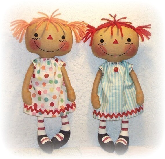 Cloth Doll Pattern, PDF, Rag Doll Pattern, Sewing Pattern, Ragdoll, Soft Doll, Softie