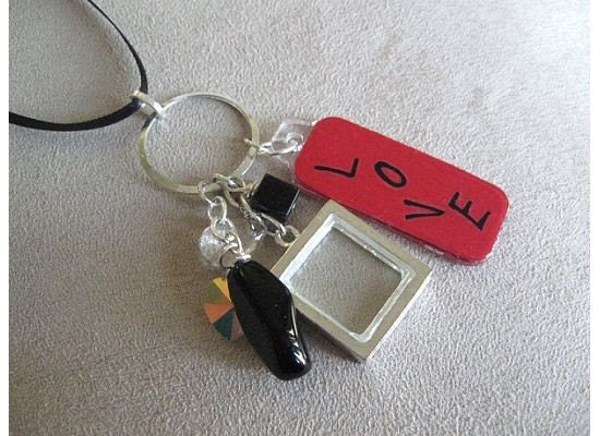 75% OFF SALE - Laugh Love Keychain