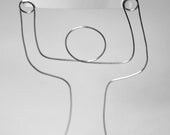Human Card Holder (Wire Sculpture)
