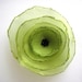 romantic olive mint green rose blossom flower brooch