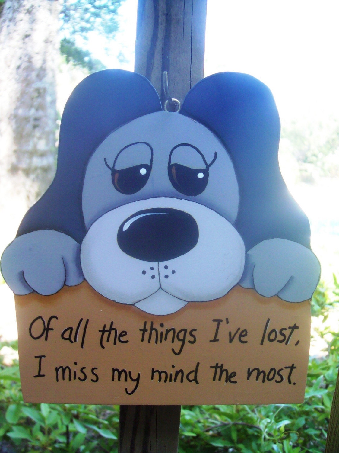 All the things I've lost  , sign