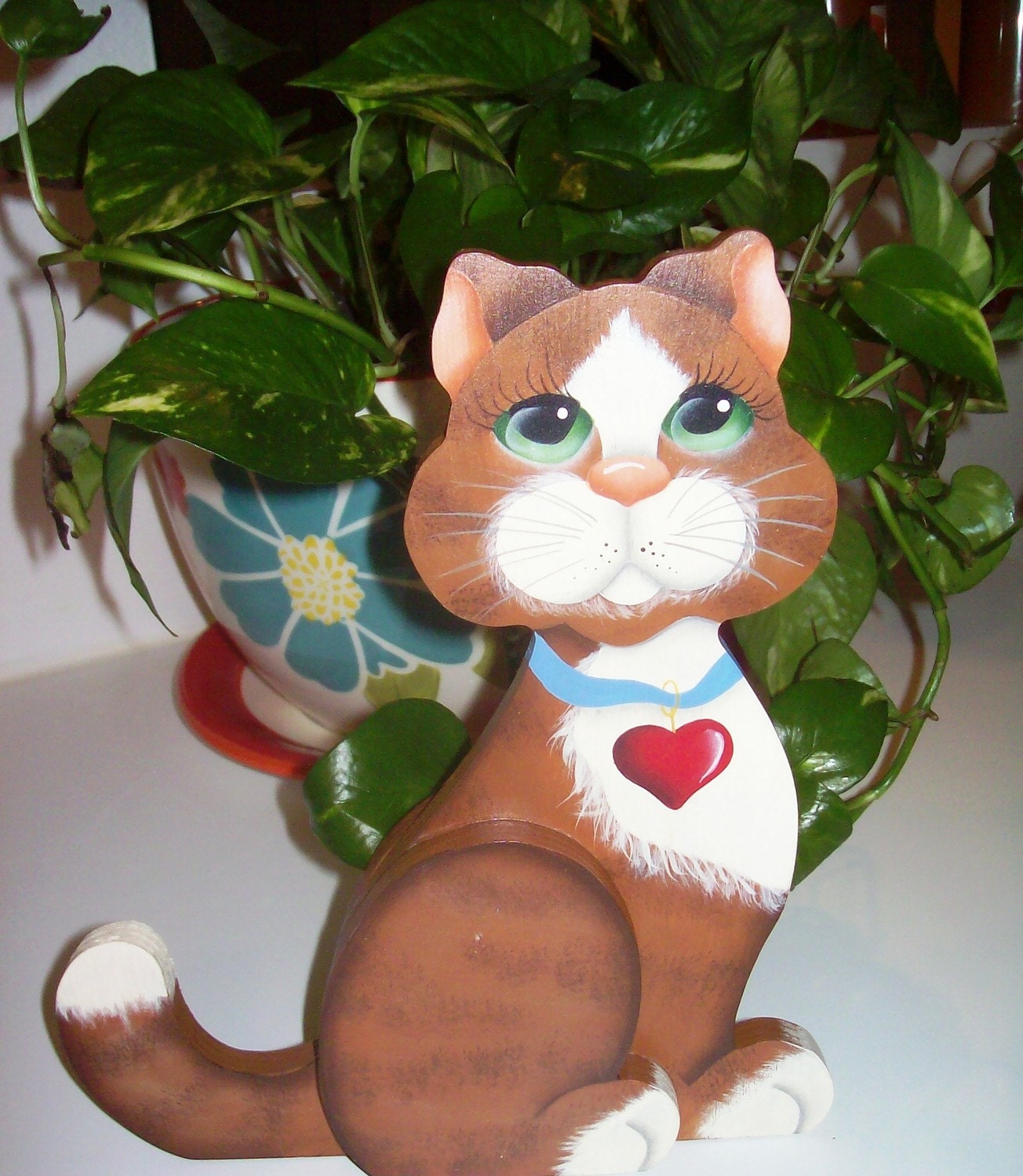 Handpainted Kitty