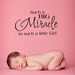 Vinyl Wall Decal - Such a big miracle in such a little girl. - 1323