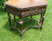Fabulous Antique Table Unique Vintage Find