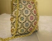 Vintage Tapestry Shoulder Purse