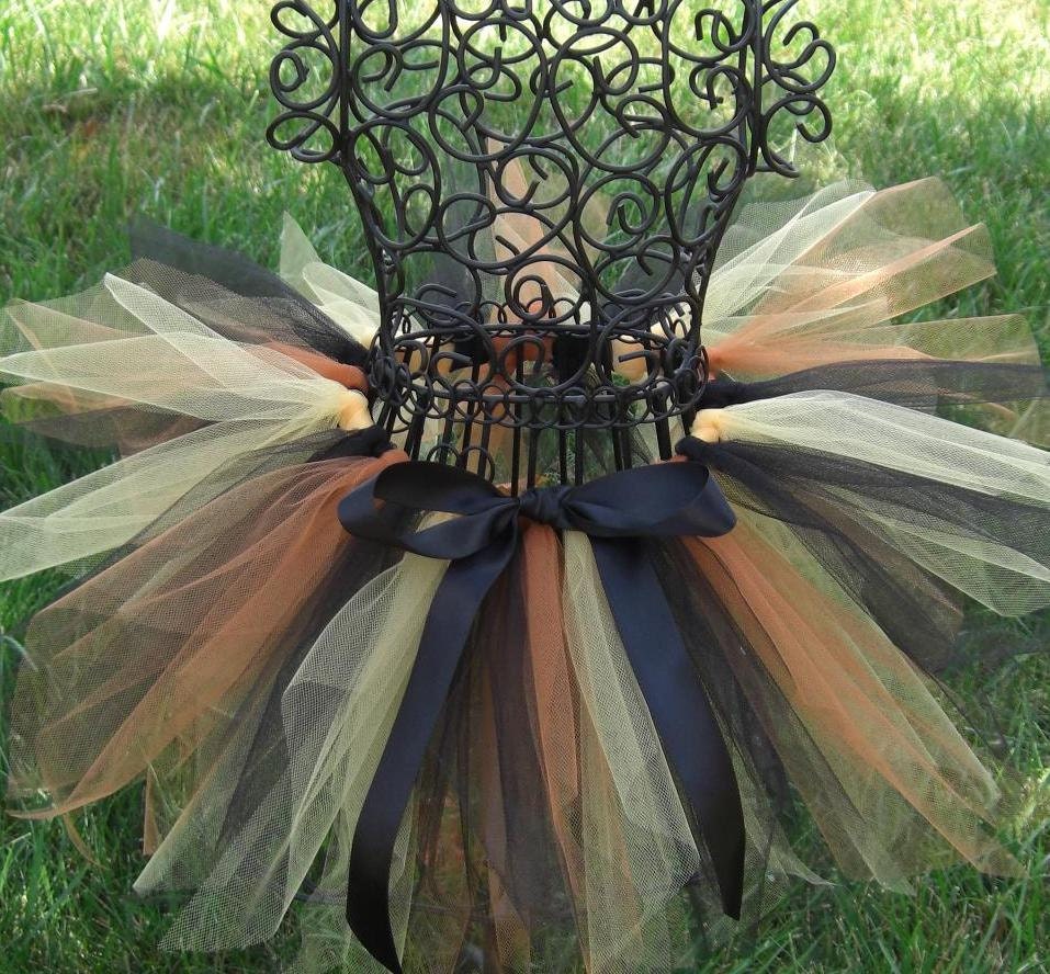Wild Leopard Tutu- gold, copper, and black tutu- Girls Cat costume, Baby Leopard tutu, Toddler tutu, Girls Leopard tutu