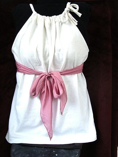 FF 156 .Recycle a T-Shirt into a Tank Top or a Child's Dress... No SEWING Machine REQUIRED  Instant Download