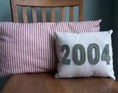 Personalized Year Pillows