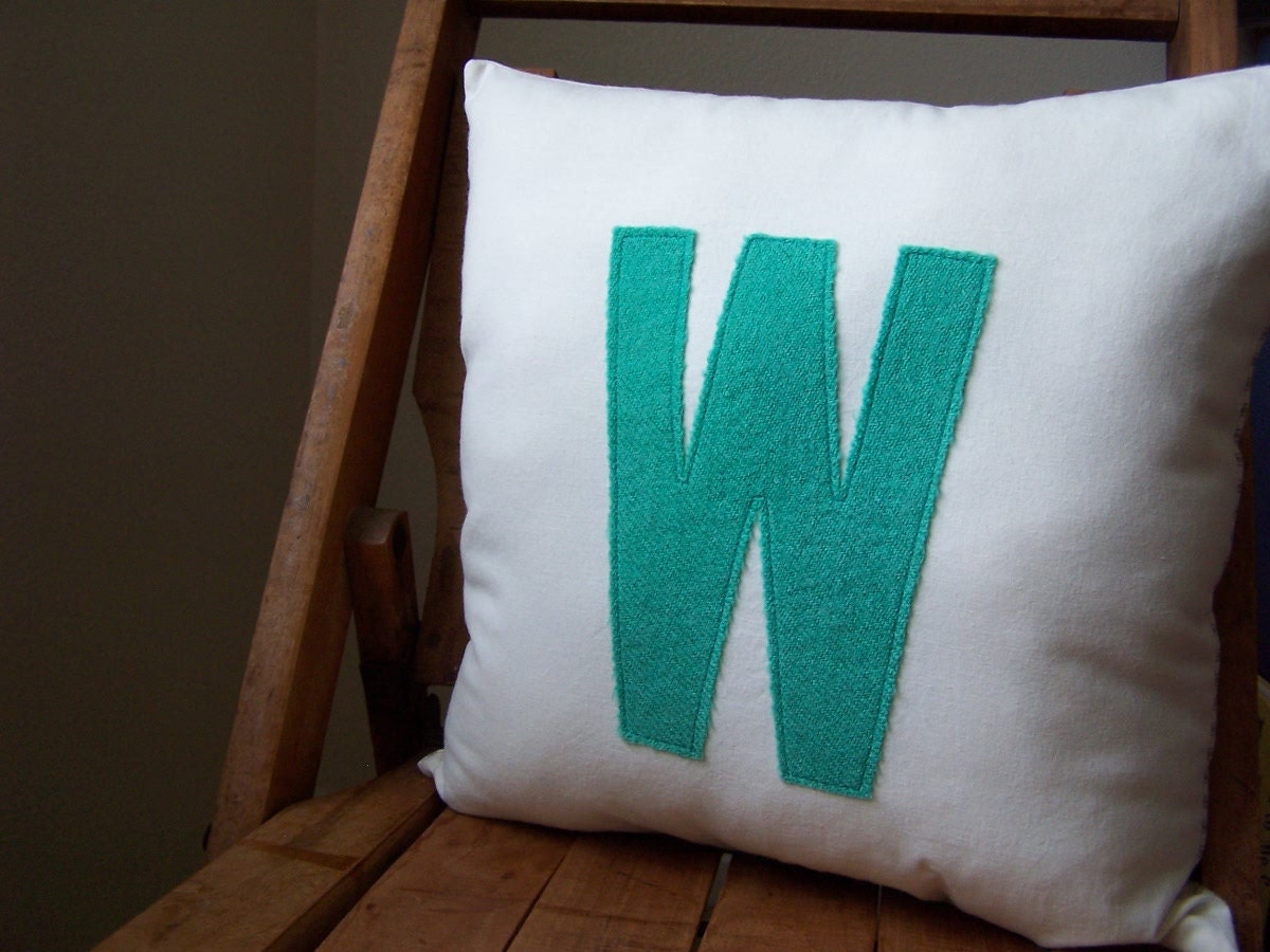 Personalized Initial Pillows