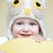 Owl Earflap Hat Pattern