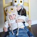 Owl Earflap Hat Pattern (Permission to sell all finished products)