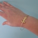 Anchor Bracelet, Gold Anchor Bangle, Nautical, Anchor Charm Bracelet, Ocean Jewelry, Navy Wife Jewelry, Nautical Jewelry, Anchor Jewelry