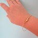 Seahorse Bangle Bracelet, Seahorse Bracelet, Gold, Summer Jewelry, Summer Bracelet, Summer Fashion, Wedding, Beach Jewelry, Beach Bracelet